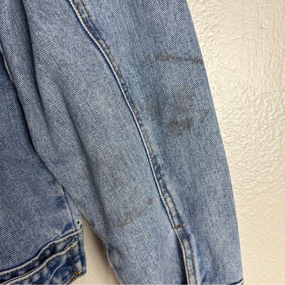 Guess Vintage Denim Jacket American Cut Size XXL - Picture 7 of 11